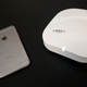 The LED indicator tells you when the Eero is connected.